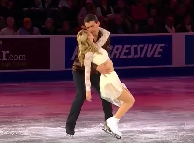 Alexa Scimeca and Chris Knierim