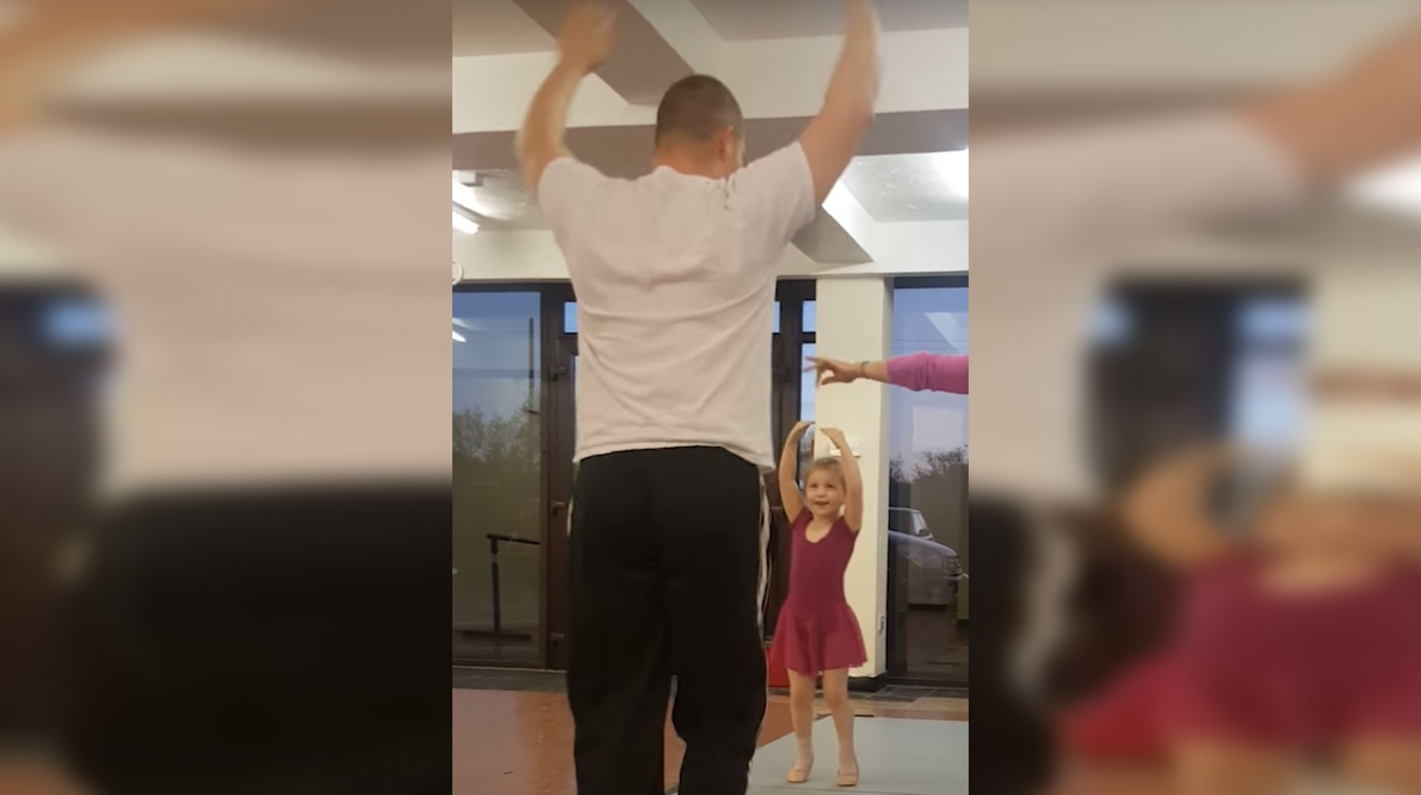 Air Force Dad Crashes 4-Yr-Old's Ballet Class, Mom Grabs Camera When He ...