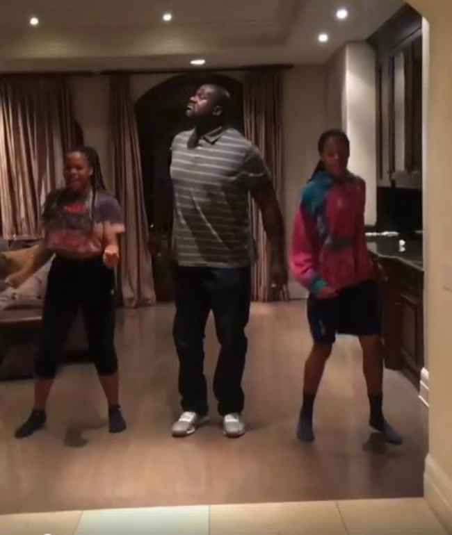 shaq and daughters