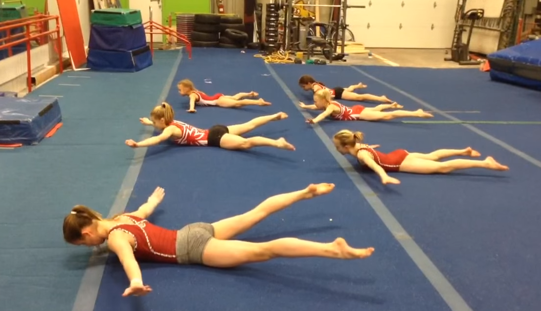 Uptown abs workout sales at gymtastics gym club