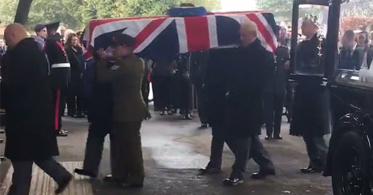 raf veteran funeral