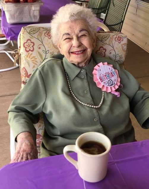 A 103-year-old woman's dream came true when she got the best birthday present ever: A 9-year-old calico cat who was in need of a home of her own.