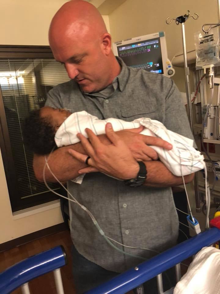 Deputy Jeremie Nix saves baby