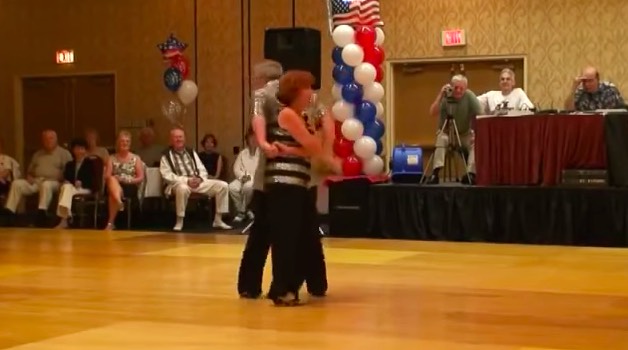 dancing couple