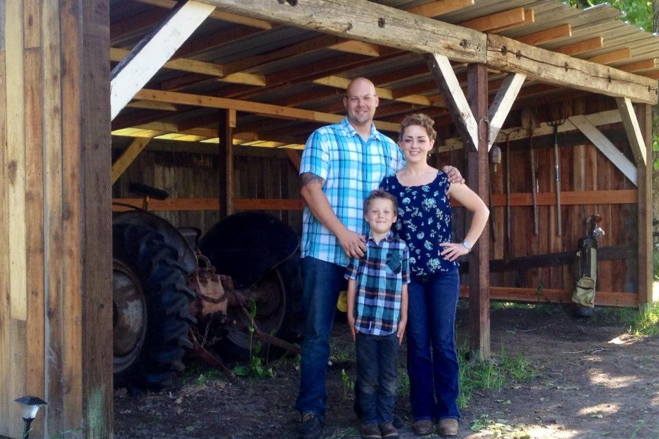 kevan brown and family