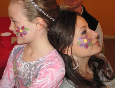 stepmom face painting