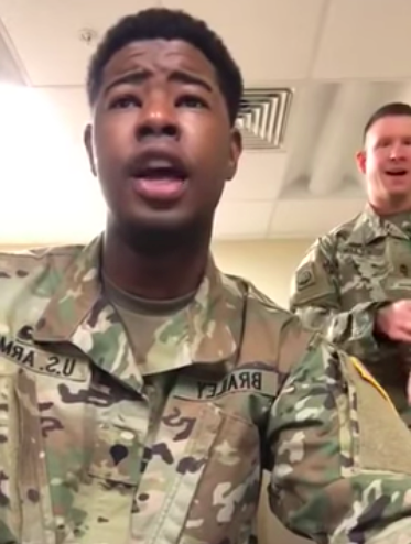 soldiers singing