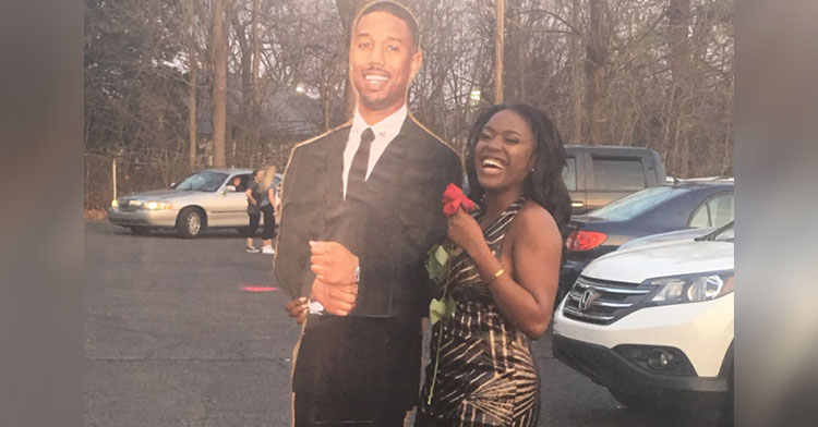 michael b jordan audeva prom