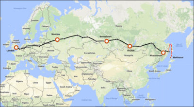 extended trans siberian railway