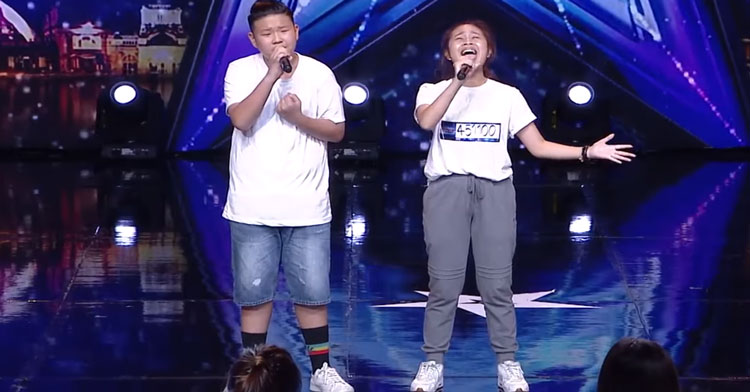 kids singing on thailands got talent