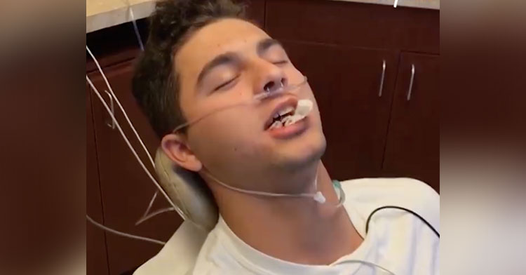 teen under anesthesia