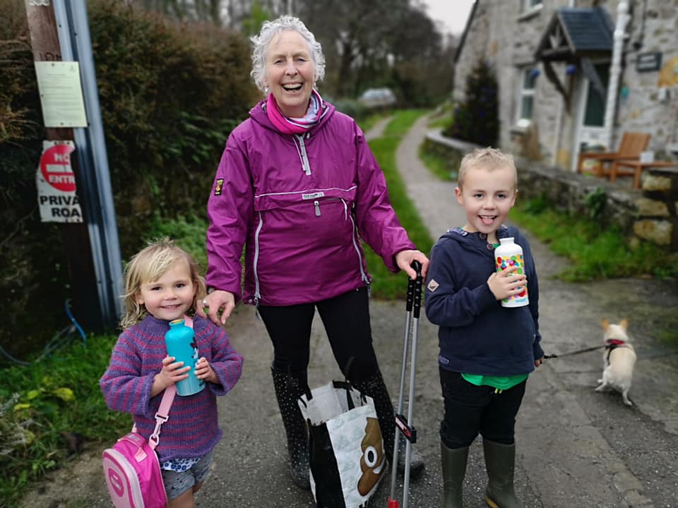 pat and grandkids