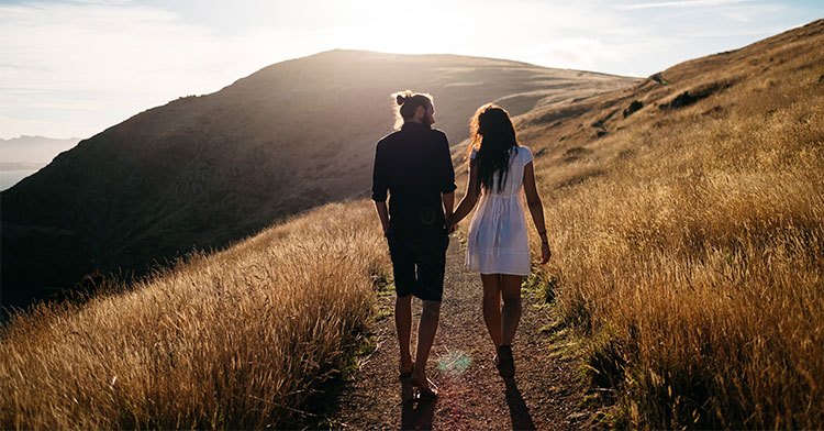 couple walking