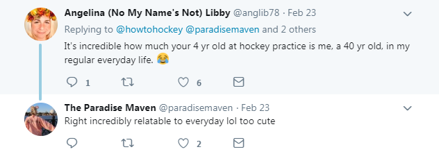 hockey video tweets