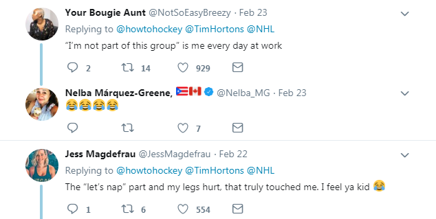 hockey video tweets