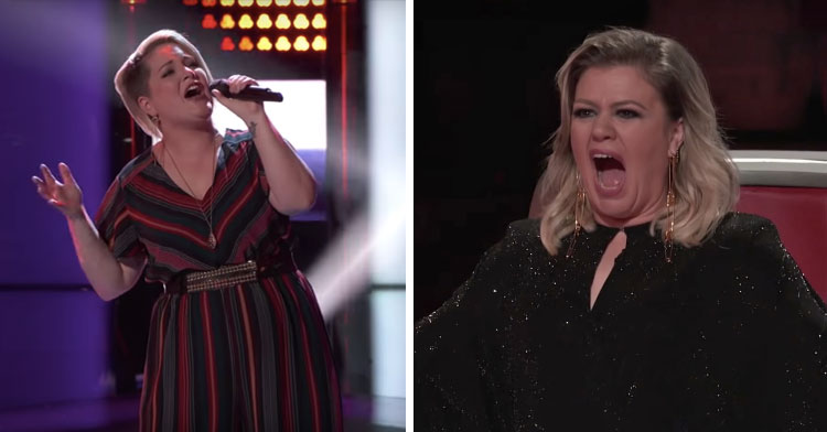 Rizzi Myers Surprises Kelly Clarkson With Photo On 