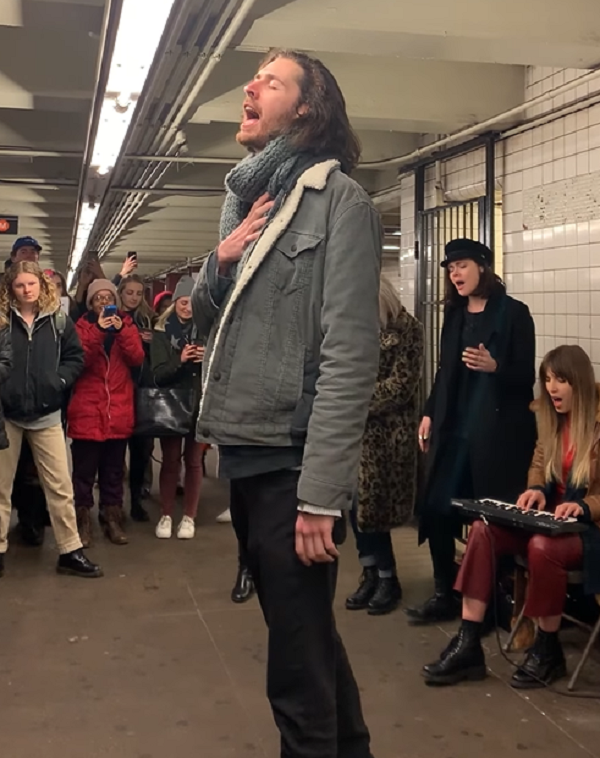 hozier nyc subway