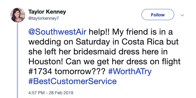 taylor's tweet