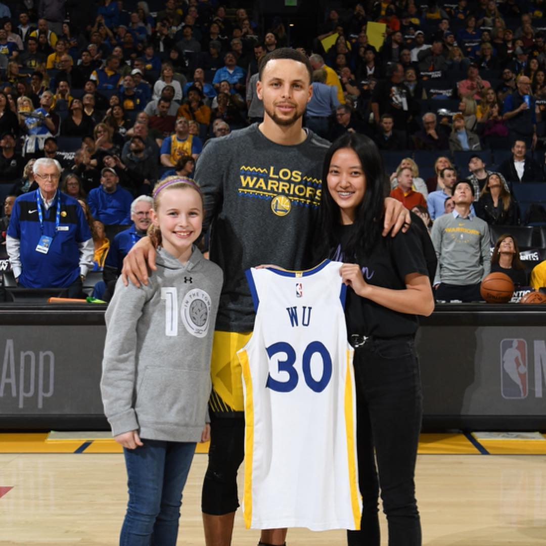 Stephen curry riley best sale morrison