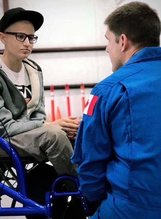 benjamin and astronaut