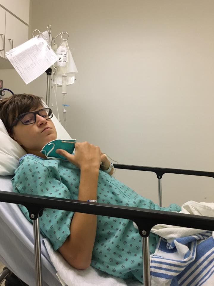 benjamin in the hospital