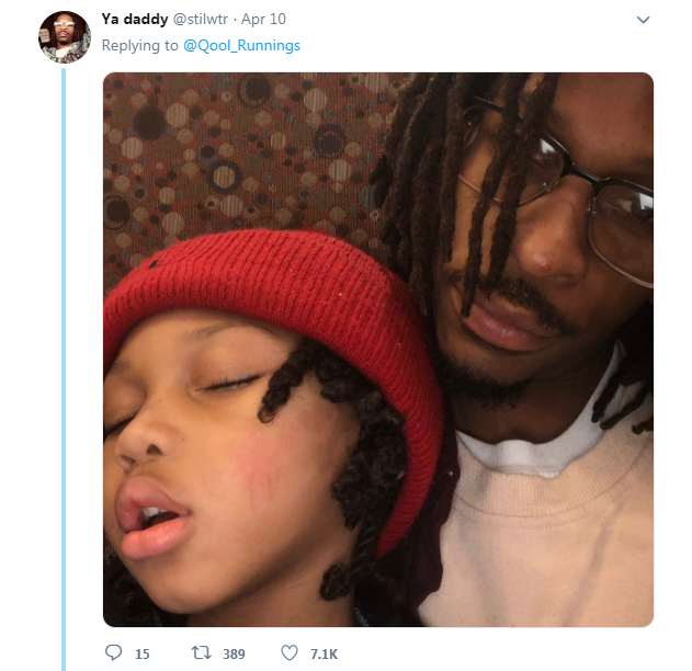 kids sleep on dad