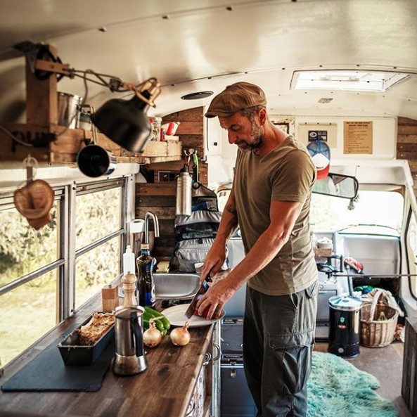 van kitchen