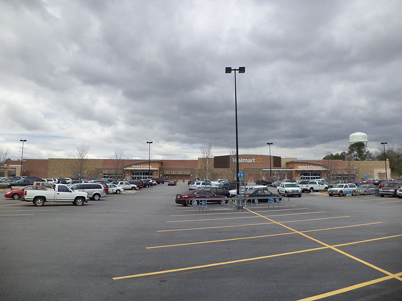 walmart parking lot