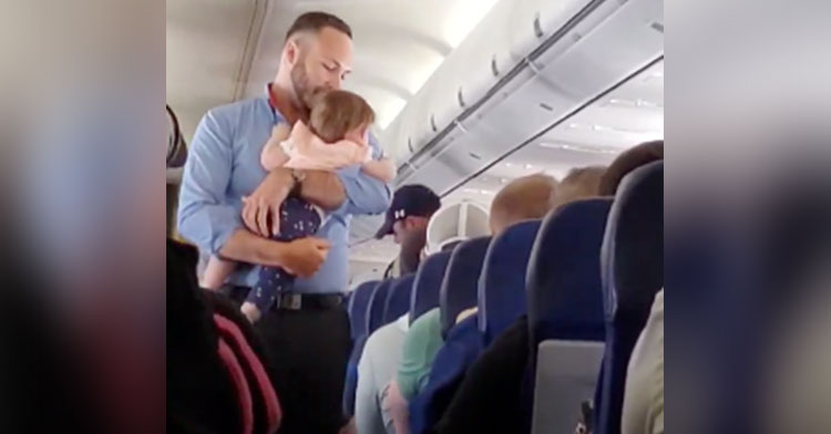 flight attendant baby