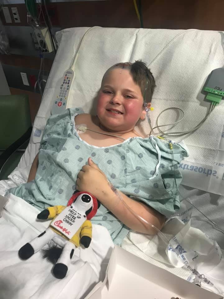 danny before surgery