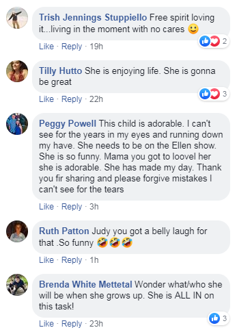 lily facebook comments