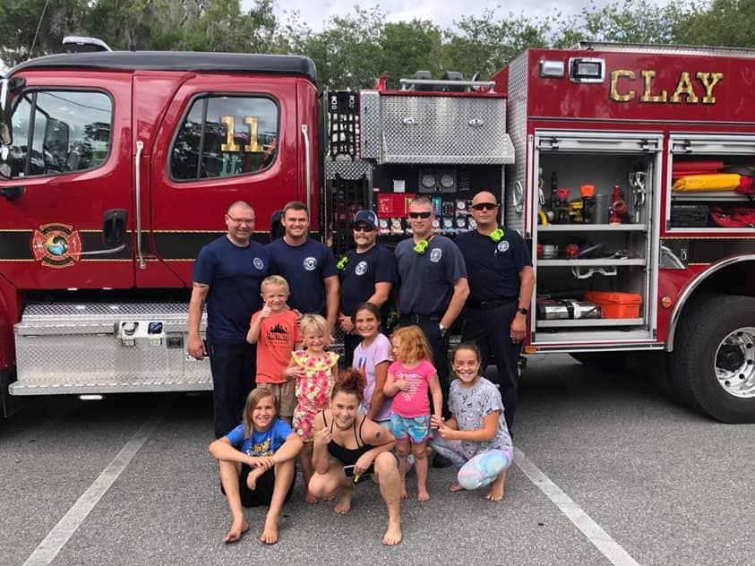 colton with firefighters