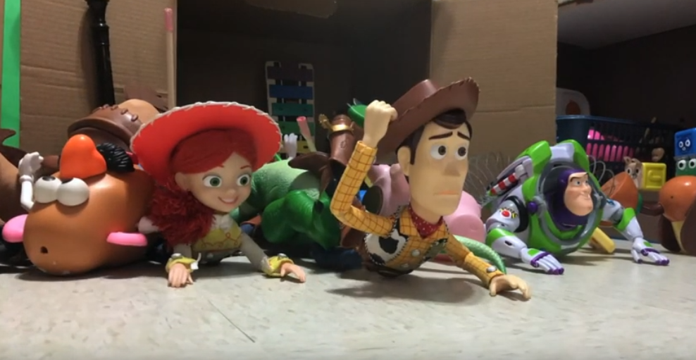 toy story 3 stop motion animation