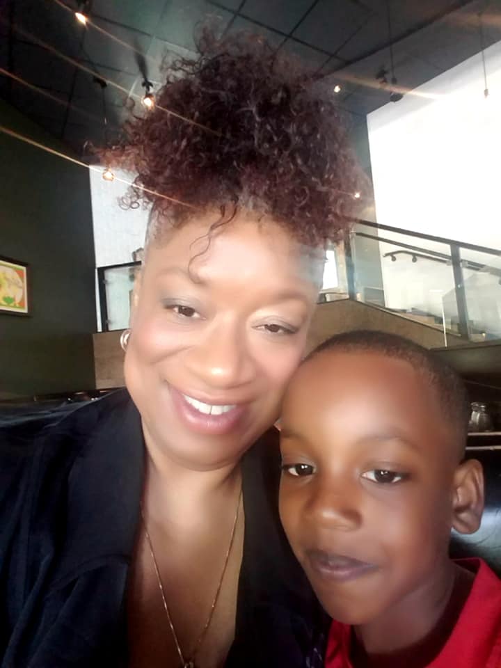 mother and son