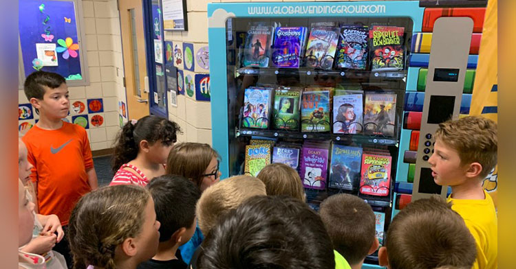 book vending machine