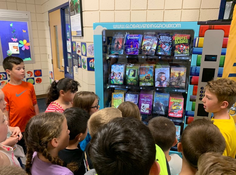 Global Vending Group Encourages Reading With Vending Machine InspireMore