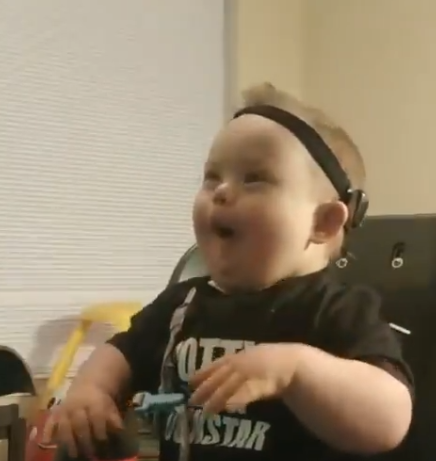 special needs boy loves bubbles
