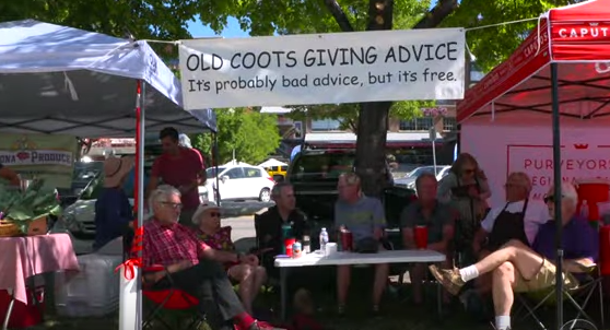 old coots giving advice