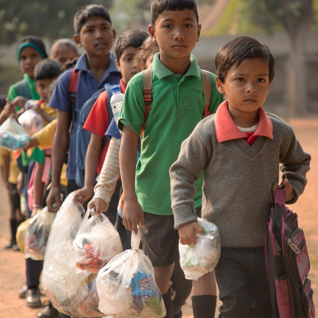 children pay tuition with plastic