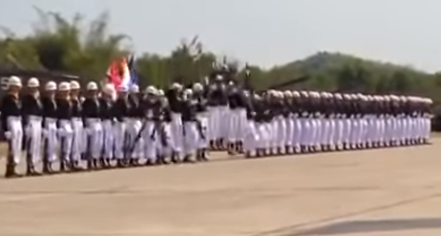 royal thai navy drill team