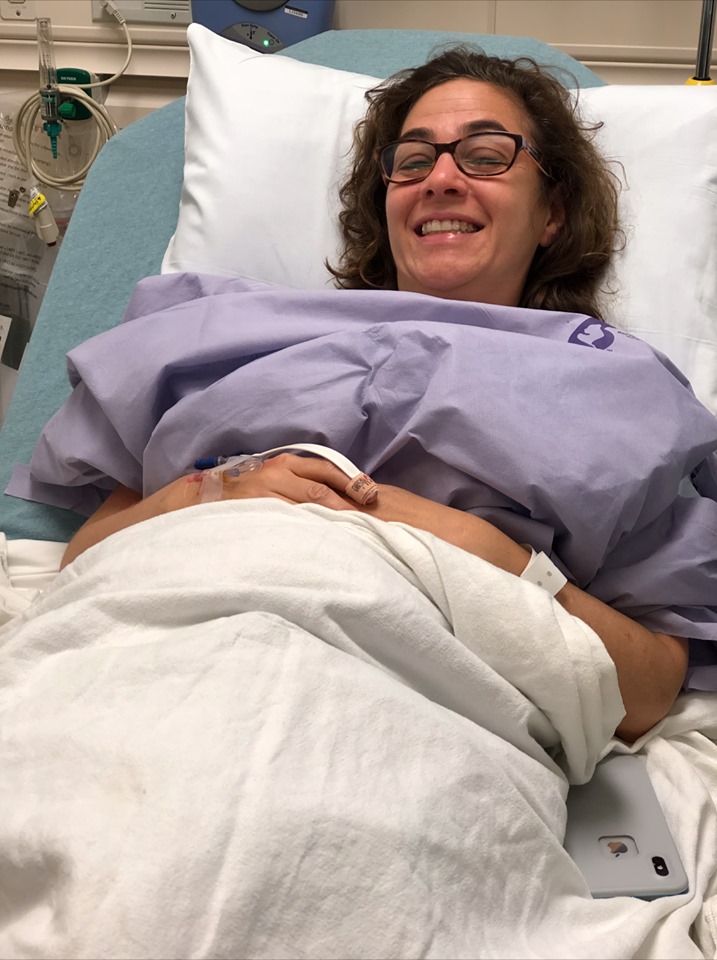 catherine in hospital
