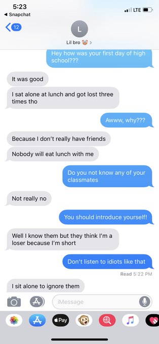 leah and caleb's text exchange