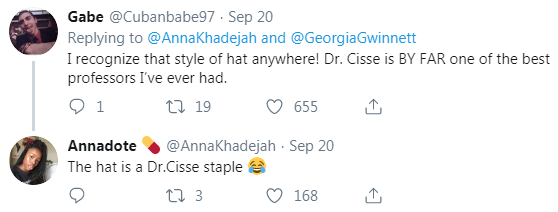 Professor CissÃ© tweets