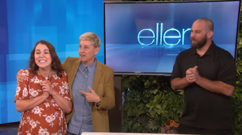 surprise military reunion on ellen