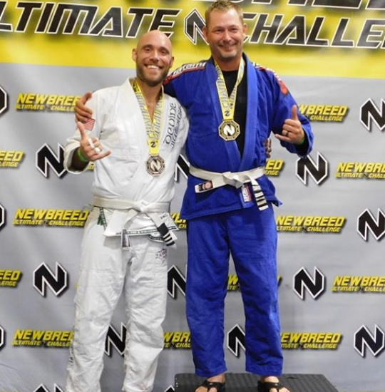 first jiujitsu tournament