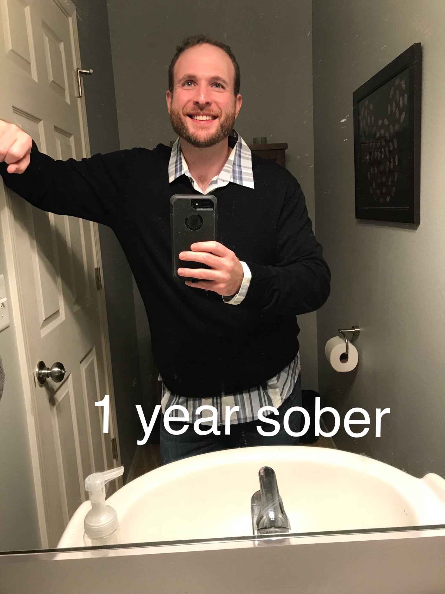 1 year sober