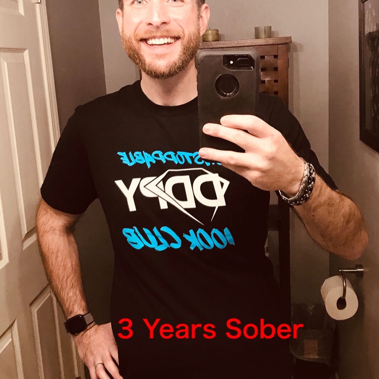 3 years sober
