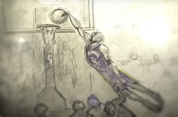 Fans All Over The World Are Sharing Kobe Bryant's Moving Oscar-Winning  Animation 'Dear Basketball