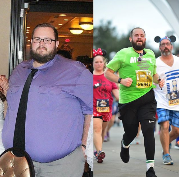 christopher before after weight loss