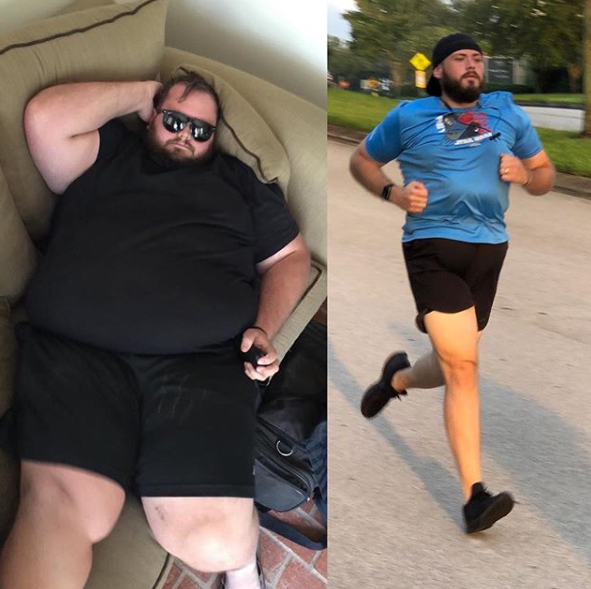 christopher before after weight loss